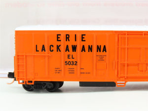 N Scale Roundhouse 84214 EL Erie Lackawanna 57' Mech Reefer #5032 UPGRADED