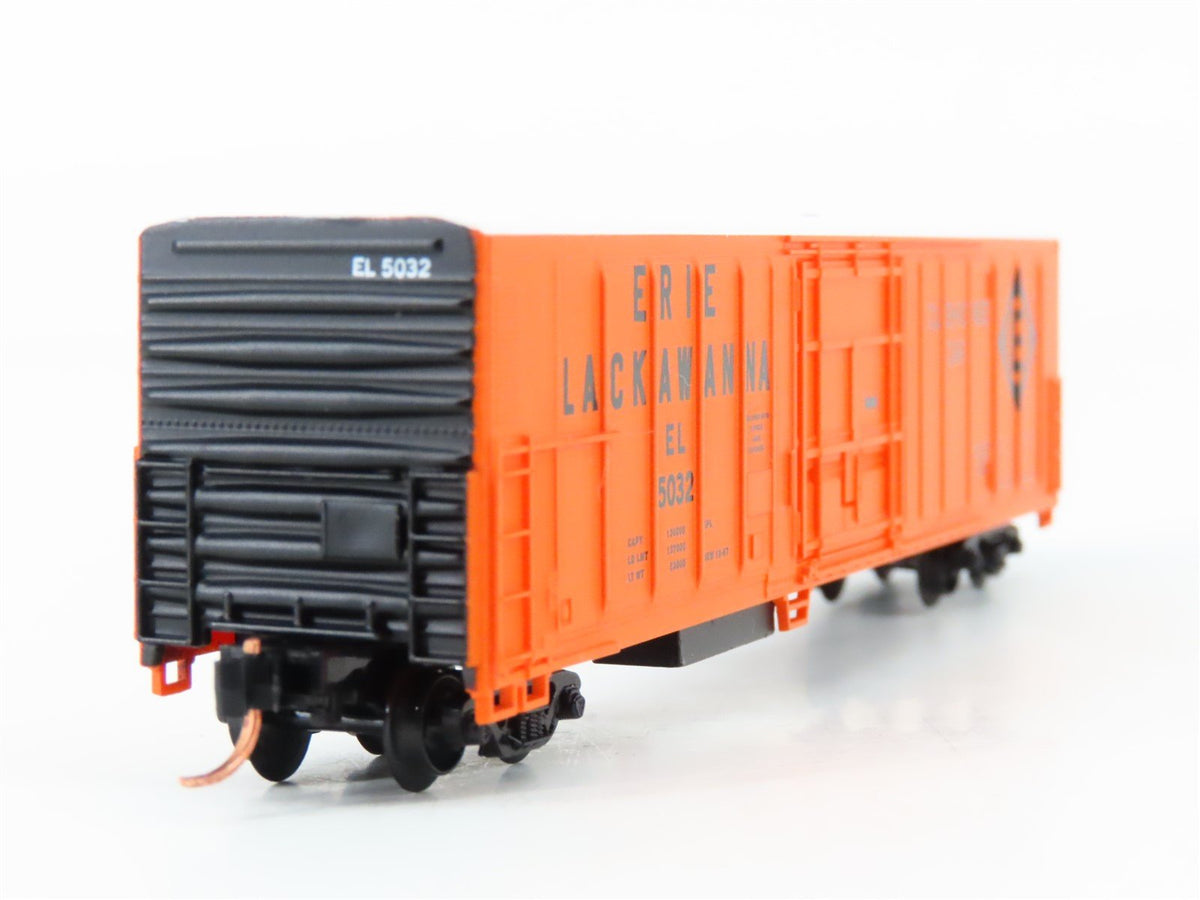 N Scale Roundhouse 84214 EL Erie Lackawanna 57&#39; Mech Reefer #5032 UPGRADED