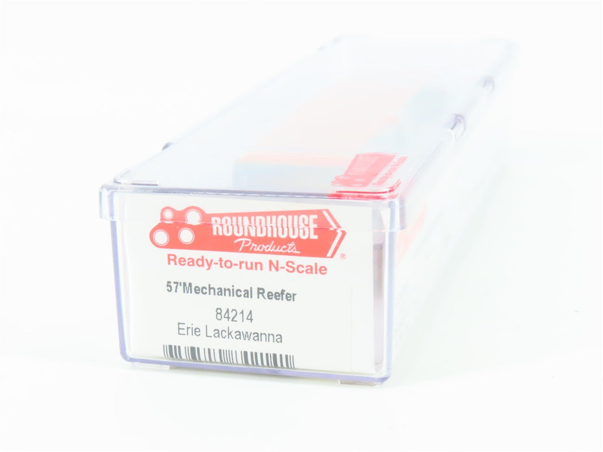 N Scale Roundhouse 84214 EL Erie Lackawanna 57&#39; Mech Reefer #5032 UPGRADED