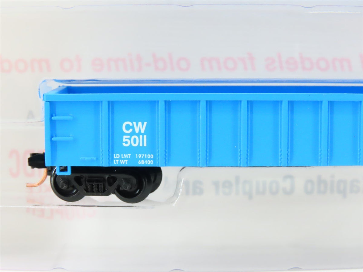 N Scale Roundhouse 84007 CW Oregon Steel Mills 50&#39; Thrall Gondola #5011 UPGRADED