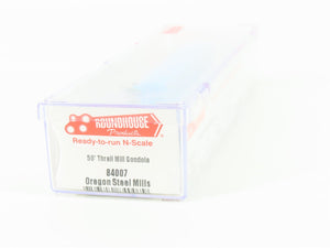 N Scale Roundhouse 84007 CW Oregon Steel Mills 50' Thrall Gondola #5011 UPGRADED