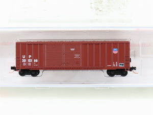 N Scale Roundhouse 83402 UP Union Pacific 50' FMC Boxcar #300366 UPGRADED
