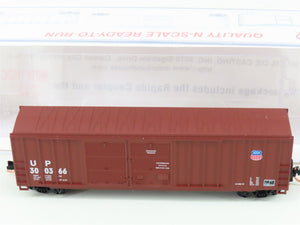 N Scale Roundhouse 83402 UP Union Pacific 50' FMC Boxcar #300366 UPGRADED