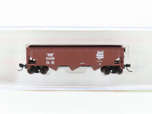 N Scale Roundhouse 86209 NH New Haven 40' 3-Bay Offset Open Hopper #81028