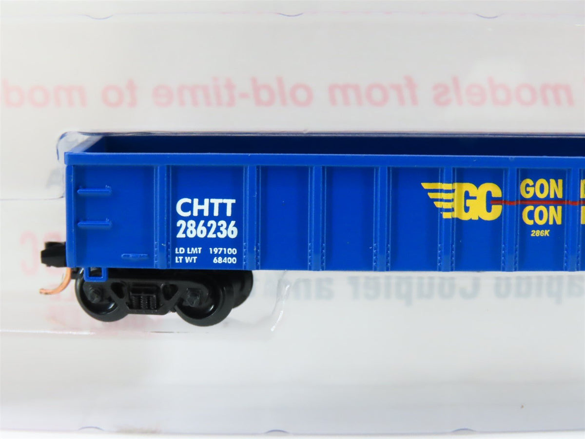 N Roundhouse 84005 CHTT Gondola Connection 50&#39; Thrall Gondola #286236 UPGRADED
