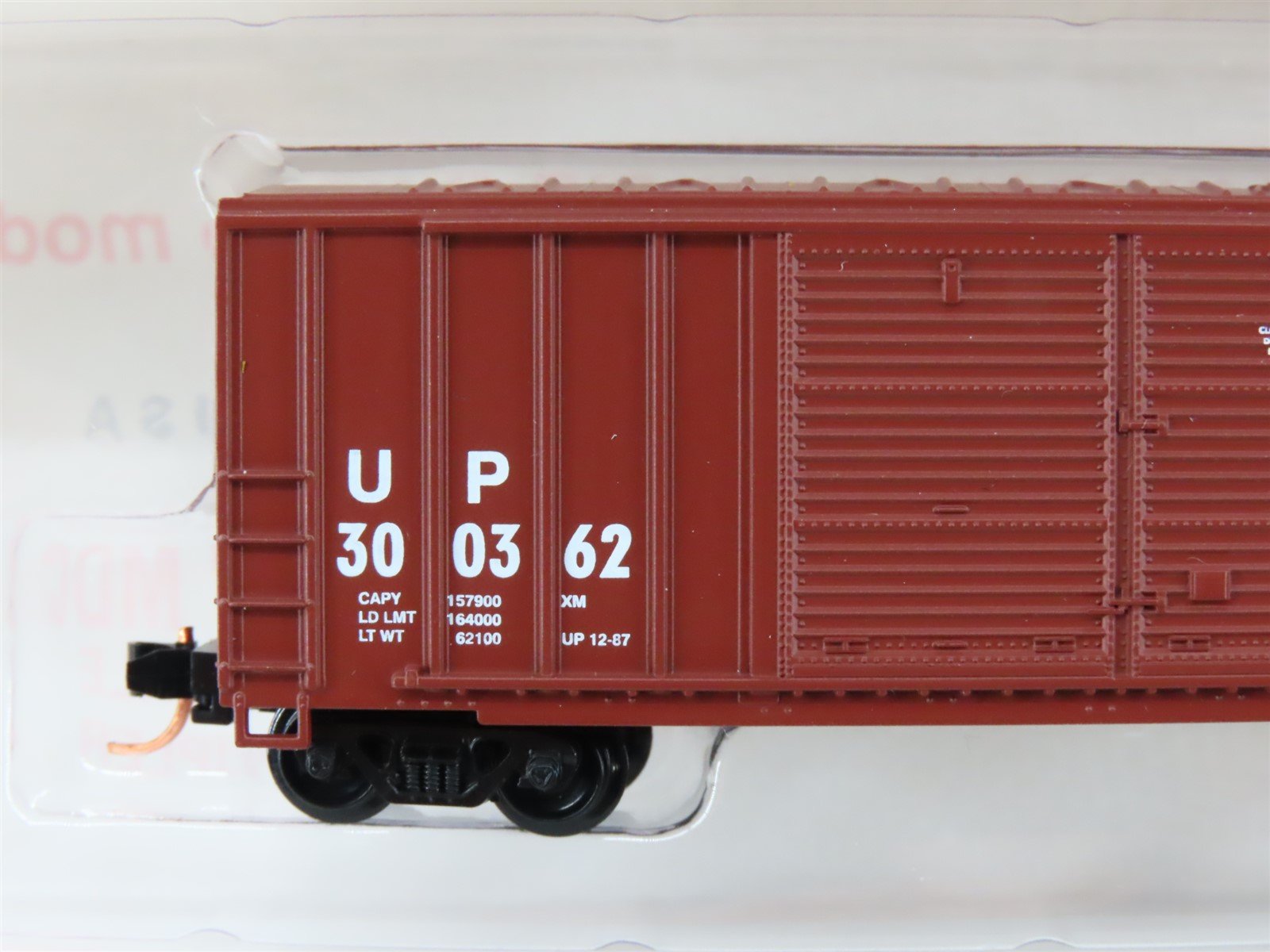 N Scale Roundhouse 83402 UP Union Pacific 50' FMC Boxcar #300362 UPGRADED
