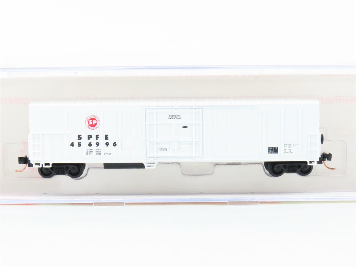 N Scale Roundhouse 84210 SPFE (Red SP Herald) 57&#39; Mech Reefer #456996 UPGRADED