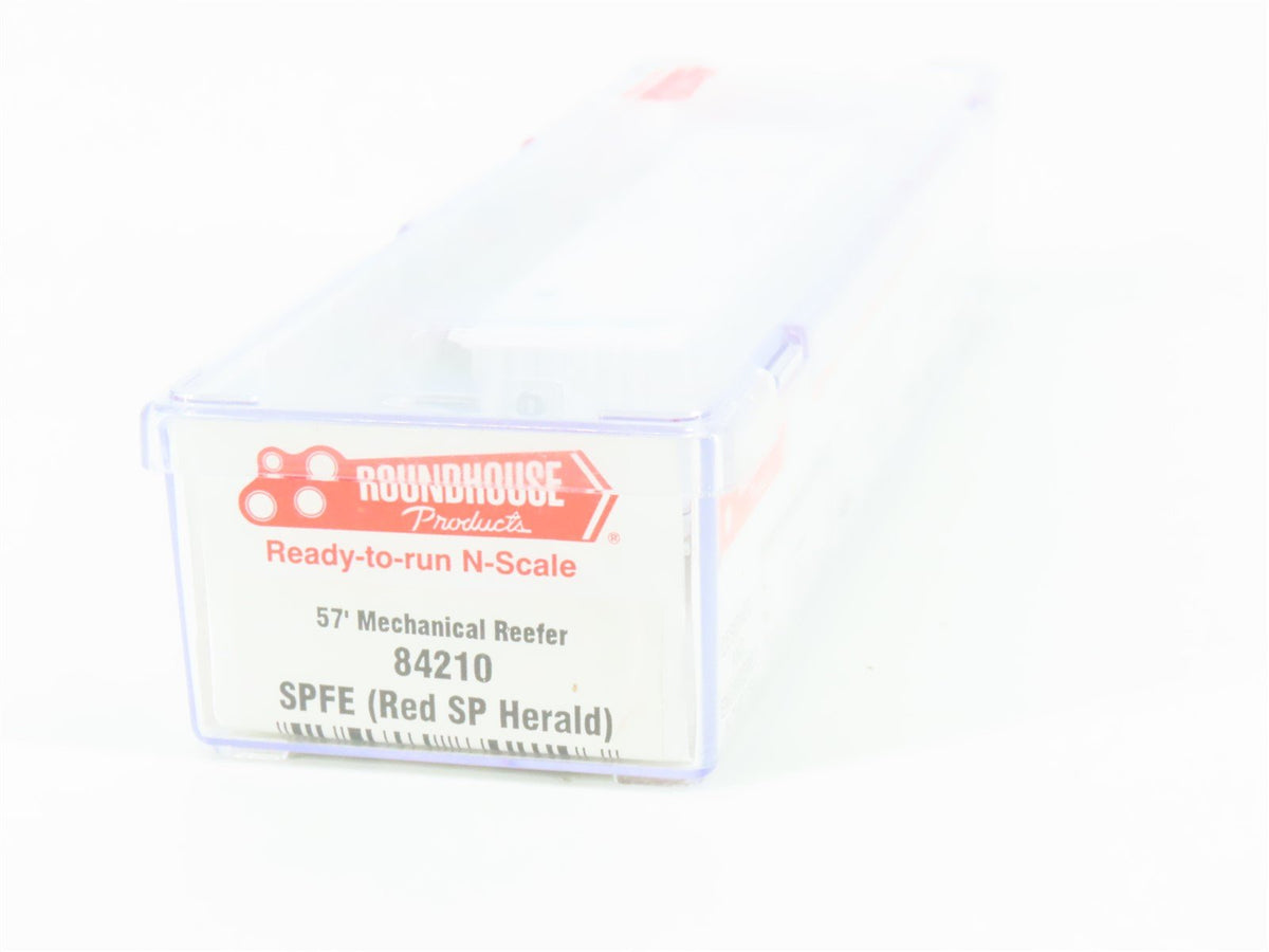 N Scale Roundhouse 84210 SPFE (Red SP Herald) 57&#39; Mech Reefer #456996 UPGRADED