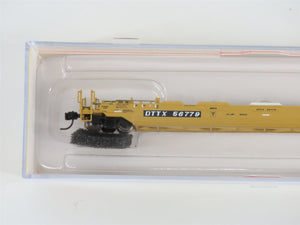 N Scale Athearn 17209 DTTX / TTX Gunderson 48' Husky Stack Well Car #56779