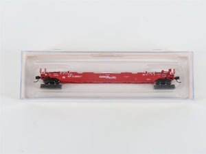 N Scale Athearn 17211 SP Southern Pacific 48' Husky Stack Well Car #513902