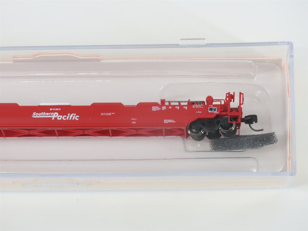 N Scale Athearn 17212 SP Southern Pacific 48&#39; Husky Stack Well Car #513913