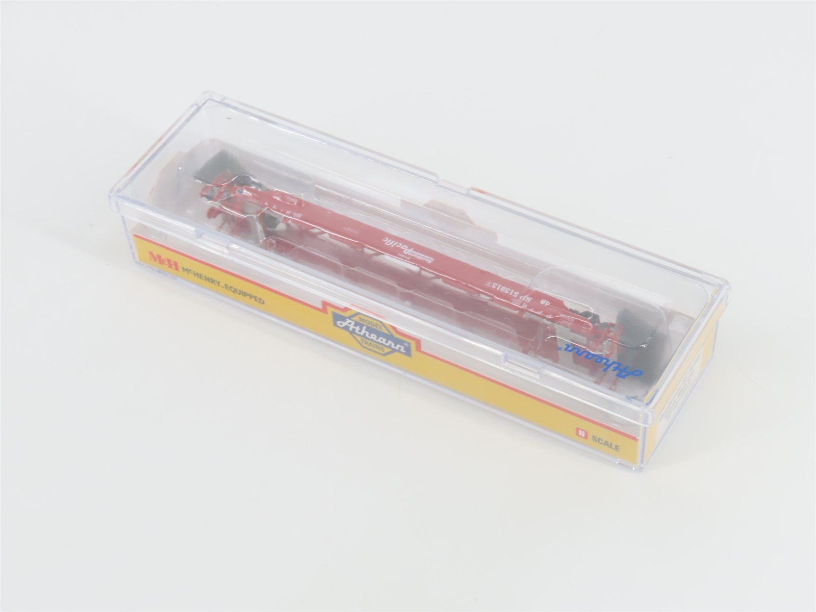 N Scale Athearn 17212 SP Southern Pacific 48' Husky Stack Well Car #513913