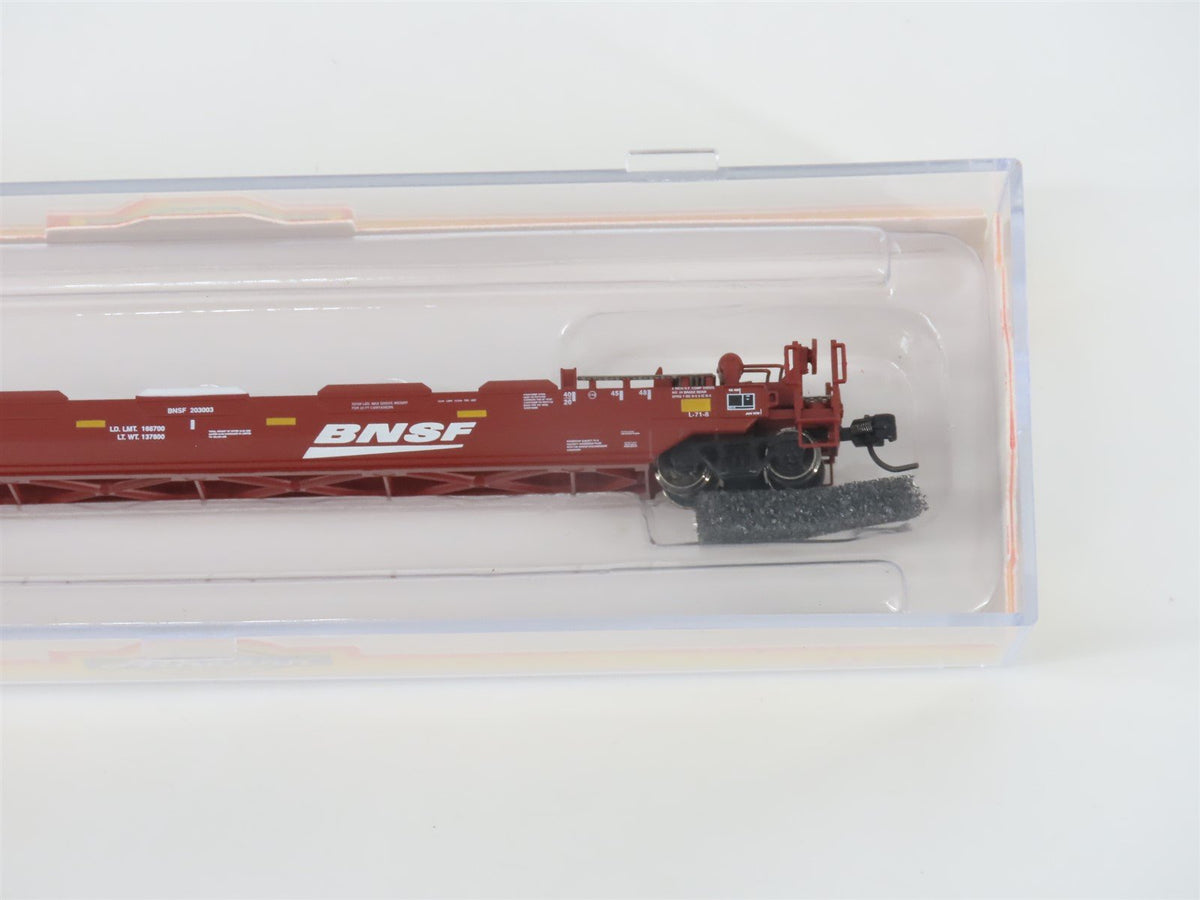 N Scale Athearn 17203 BNSF Gunderson 48&#39; Husky Stack Well Car #20303
