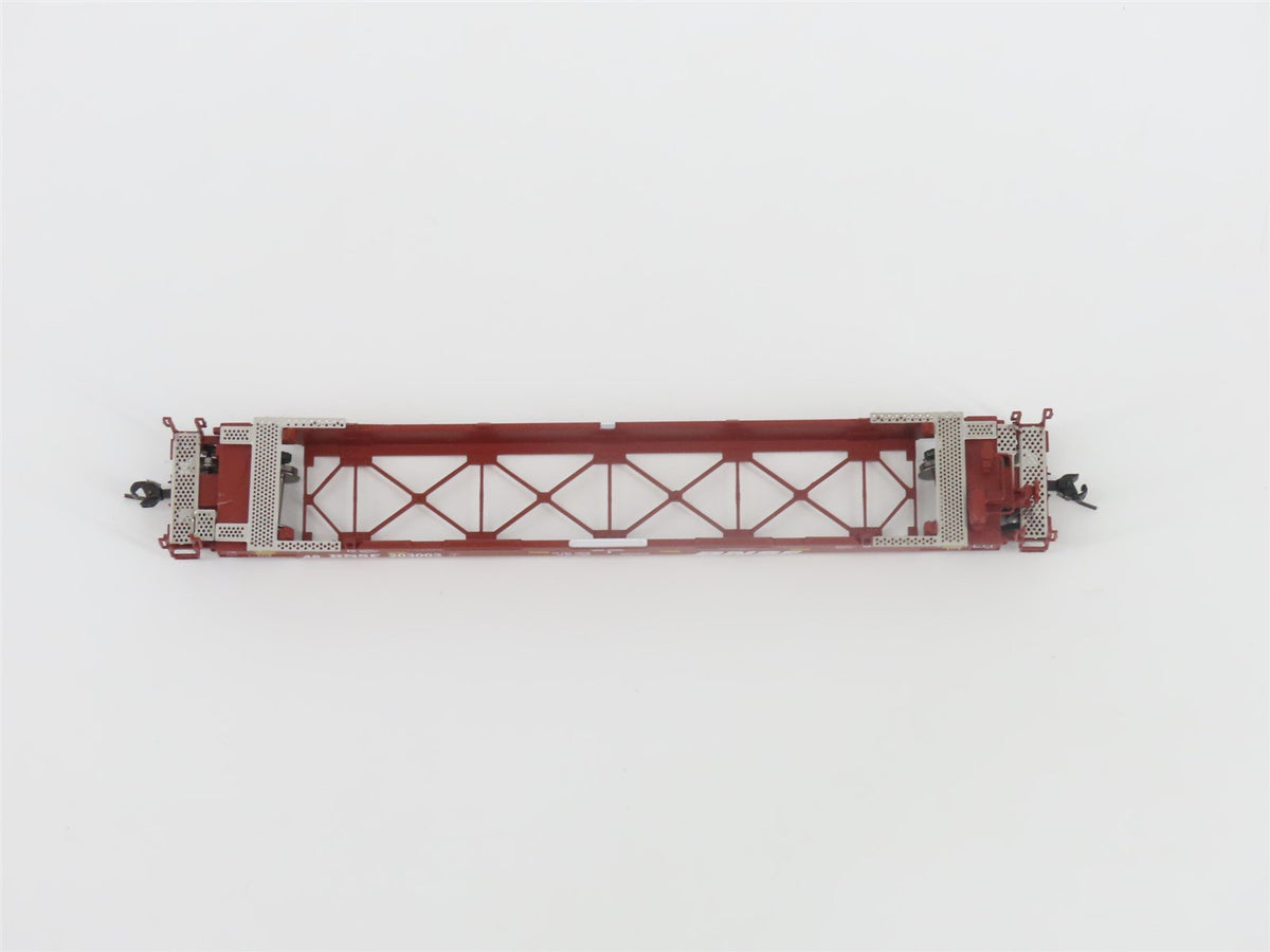 N Scale Athearn 17203 BNSF Gunderson 48&#39; Husky Stack Well Car #20303