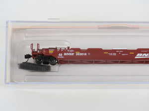 N Scale Athearn 17204 BNSF Gunderson 48' Husky Stack Well Car #203018