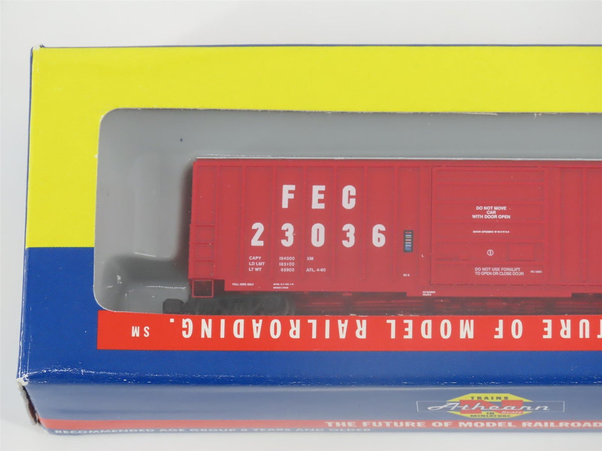 N Scale Athearn 10558 FEC Florida East Coast SIECO 50&#39; Box Car #23036