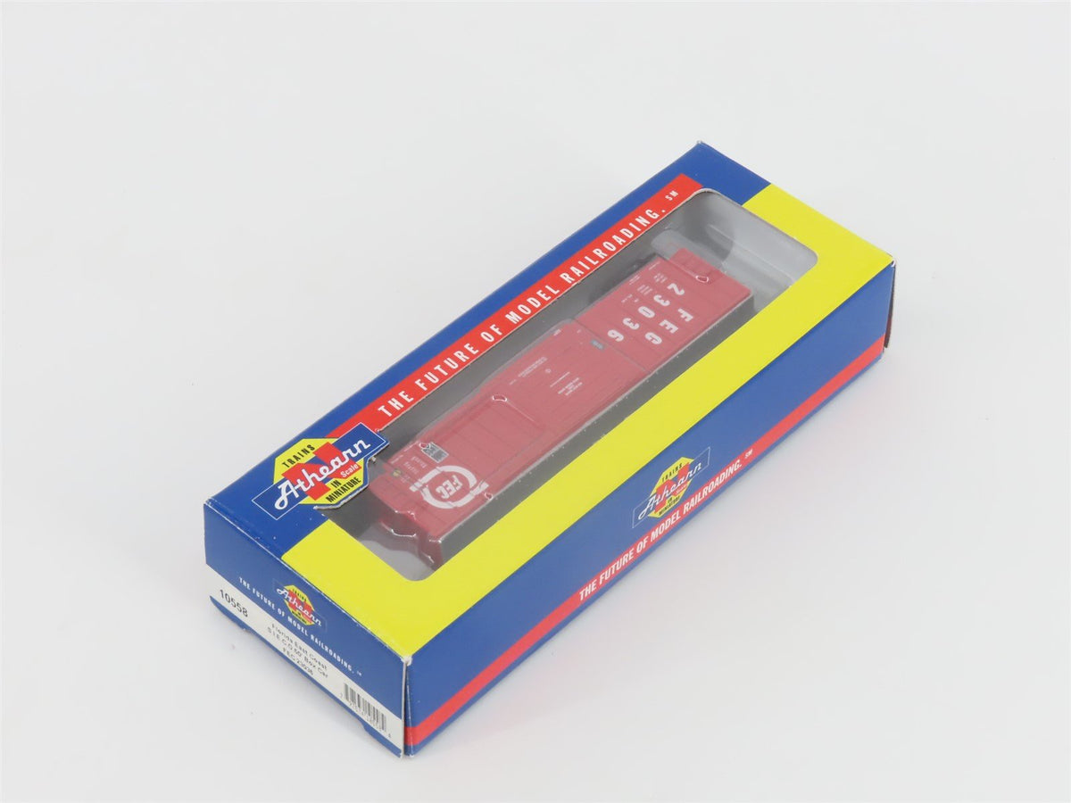 N Scale Athearn 10558 FEC Florida East Coast SIECO 50&#39; Box Car #23036