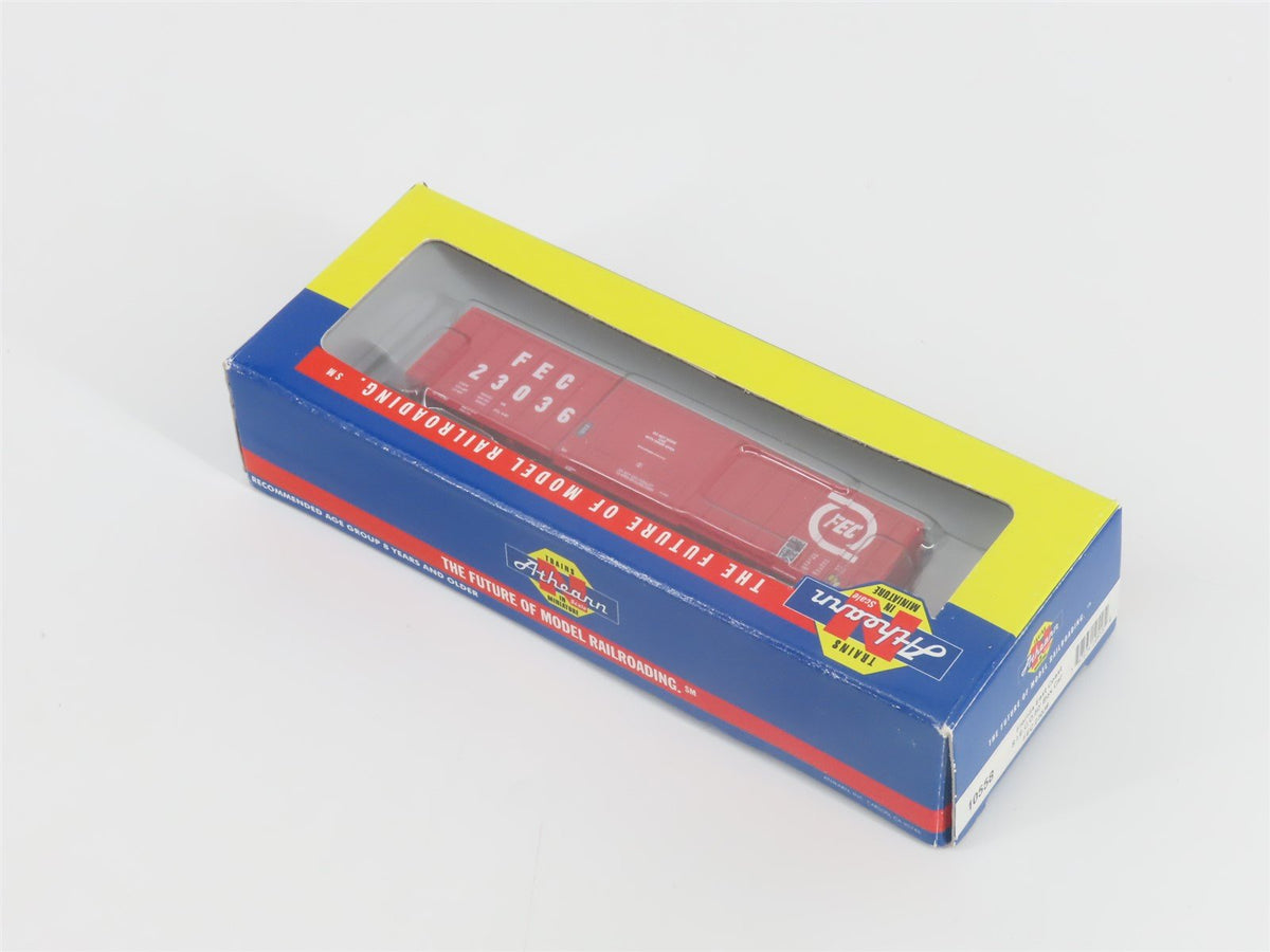 N Scale Athearn 10558 FEC Florida East Coast SIECO 50&#39; Box Car #23036