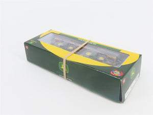 N Scale Athearn 10446 LTTX / TTX 53' Flat Car #90599 w/ John Deere Tractors Load