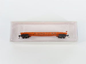 N Scale Walthers 932-8221 ICG Illinois Central Gulf GSC 53' Flat Car #906024
