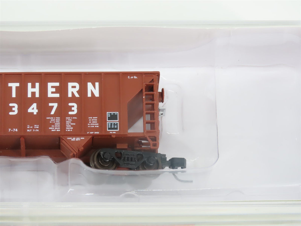 N Scale Walthers 932-50113 SOU Southern 100-Ton Greenville 2-Bay Hopper #103473