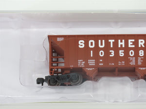 N Scale Walthers 932-50115 SOU Southern 100-Ton Greenville 2-Bay Hopper #103508