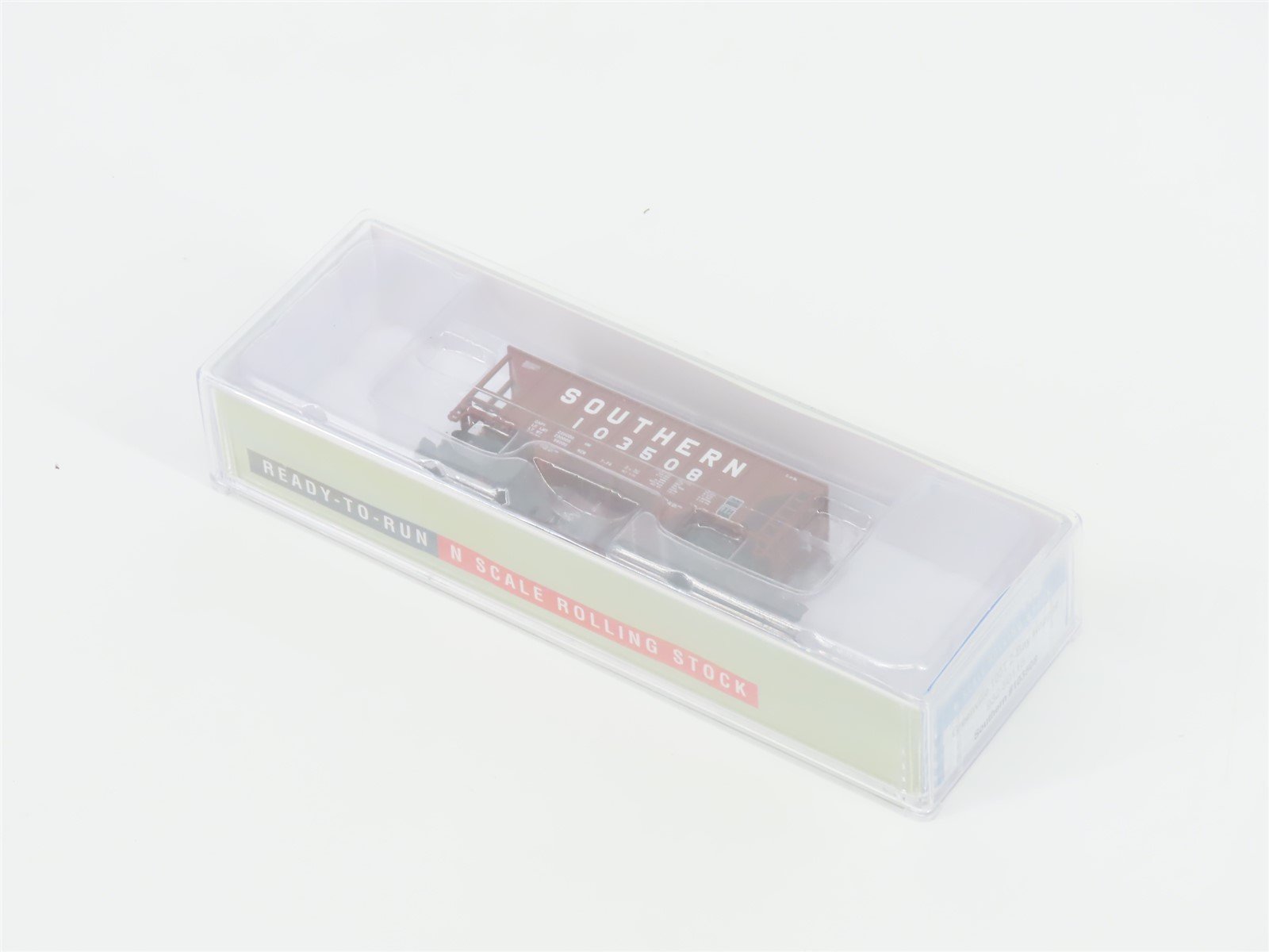 N Scale Walthers 932-50115 SOU Southern 100-Ton Greenville 2-Bay Hopper #103508