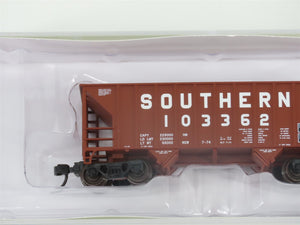N Scale Walthers 932-50114 SOU Southern 100-Ton Greenville 2-Bay Hopper #103362