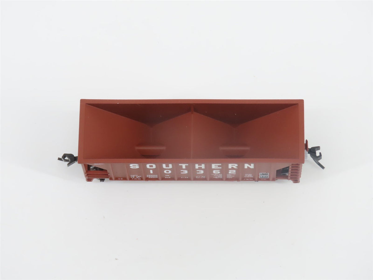 N Scale Walthers 932-50114 SOU Southern 100-Ton Greenville 2-Bay Hopper #103362