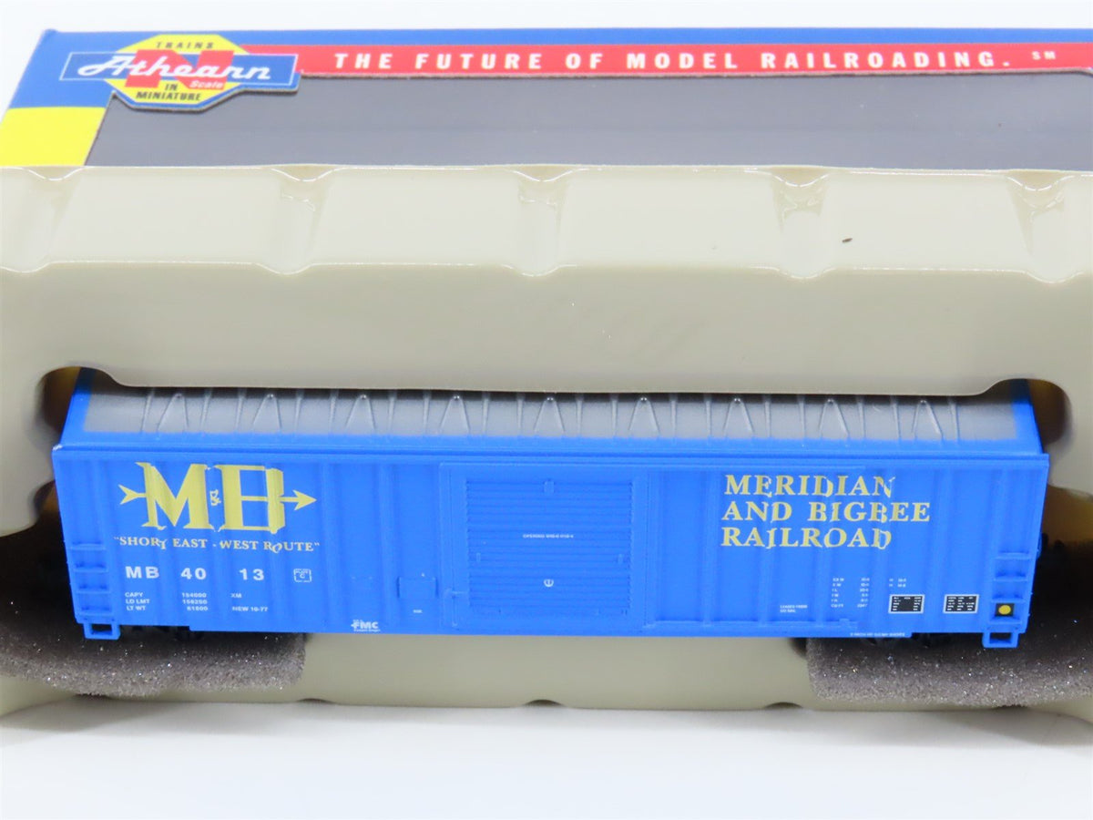 N Athearn 11187 M&amp;B Meridian &amp; Bigbee &quot;Short East-West Route&quot; 50&#39; Box Car #4013