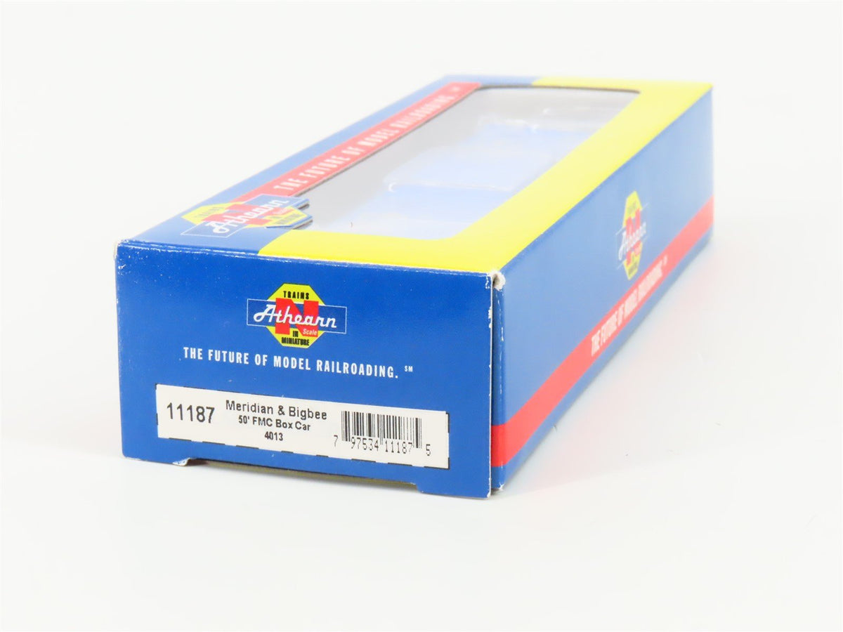 N Athearn 11187 M&amp;B Meridian &amp; Bigbee &quot;Short East-West Route&quot; 50&#39; Box Car #4013