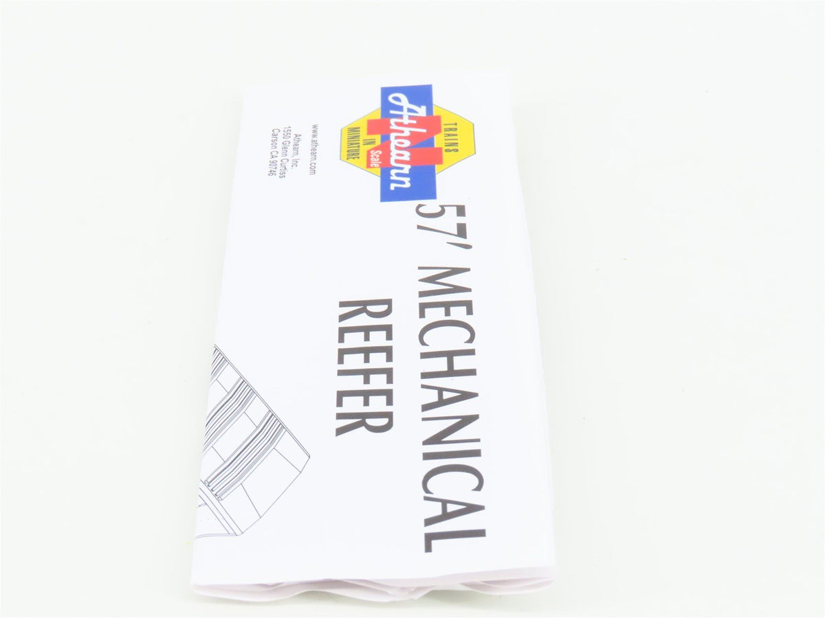 N Scale Athearn 11124 WFCX GN Great Northern 57&#39; Mechanical Reefer #9113