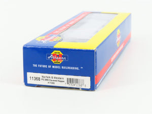 N Scale Athearn 11368 N&W Norfolk & Western 3-Bay Covered Hopper #71253