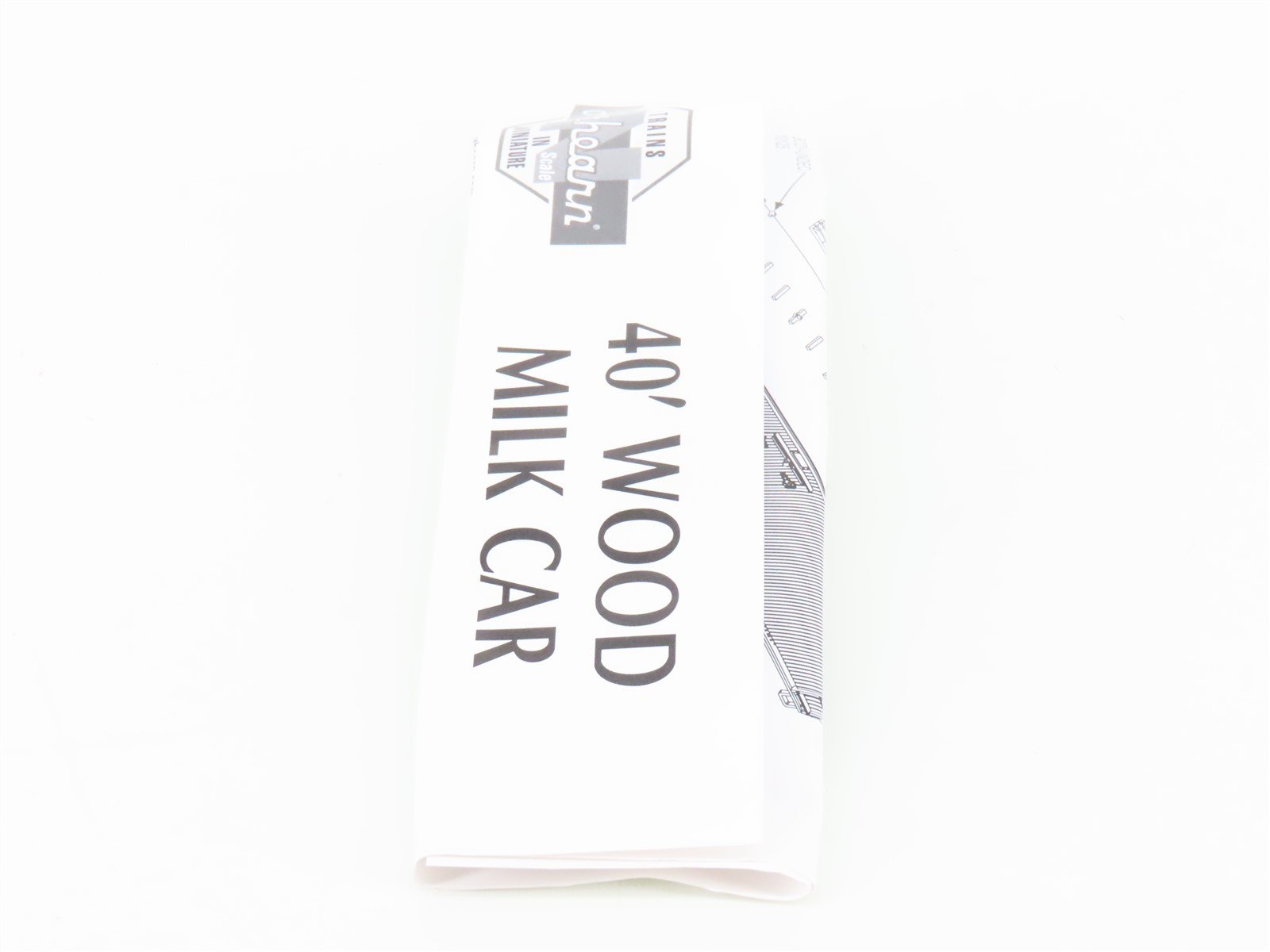 N Scale Athearn 11607 HPHX Hood's Dairy 40' Wood Milk Car #201