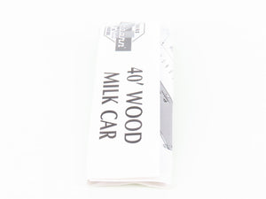 N Scale Athearn 11607 HPHX Hood's Dairy 40' Wood Milk Car #201