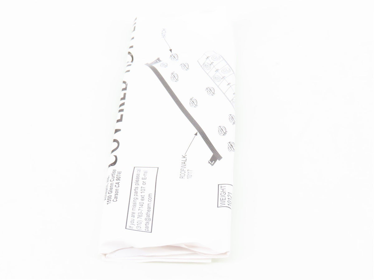 N Scale Athearn 11365 CR Conrail 3-Bay Covered Hopper #883559