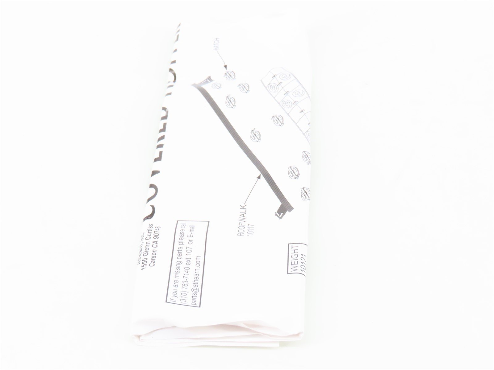 N Scale Athearn 11365 CR Conrail 3-Bay Covered Hopper #883559