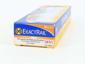 N Scale ExactRail EN-50808-3 MNS Minneapolis Northfield & Southern Box Car #905