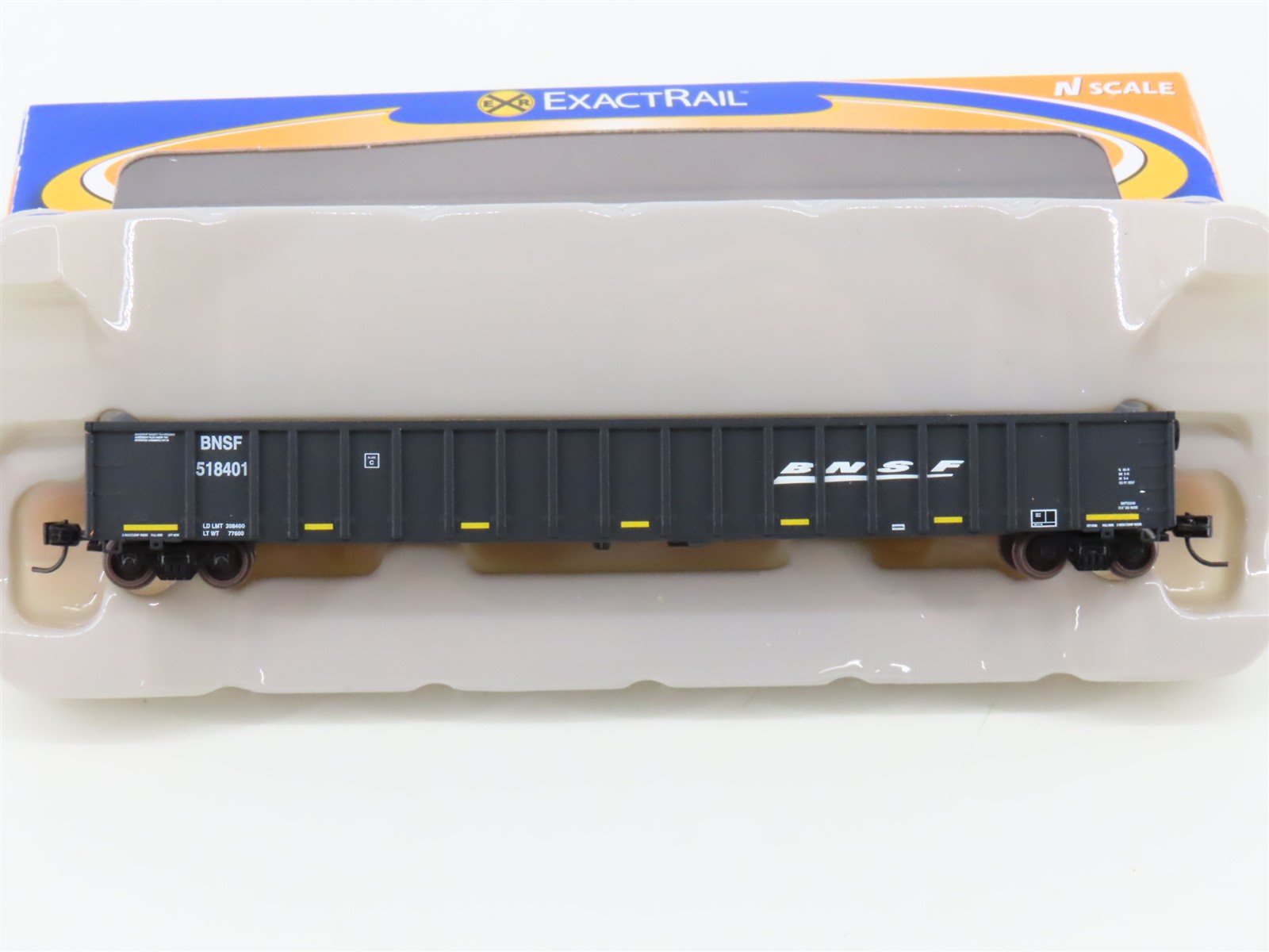 N Scale ExactRail EN-51101-1 BNSF Railway Thrall Gondola #518401