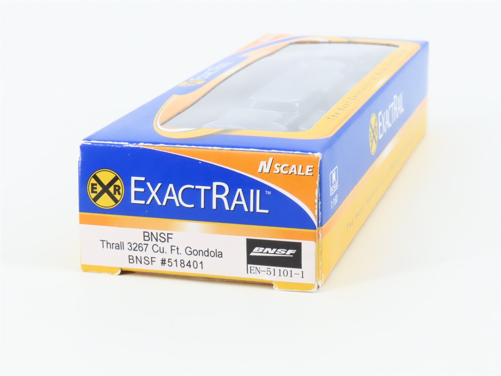N Scale ExactRail EN-51101-1 BNSF Railway Thrall Gondola #518401