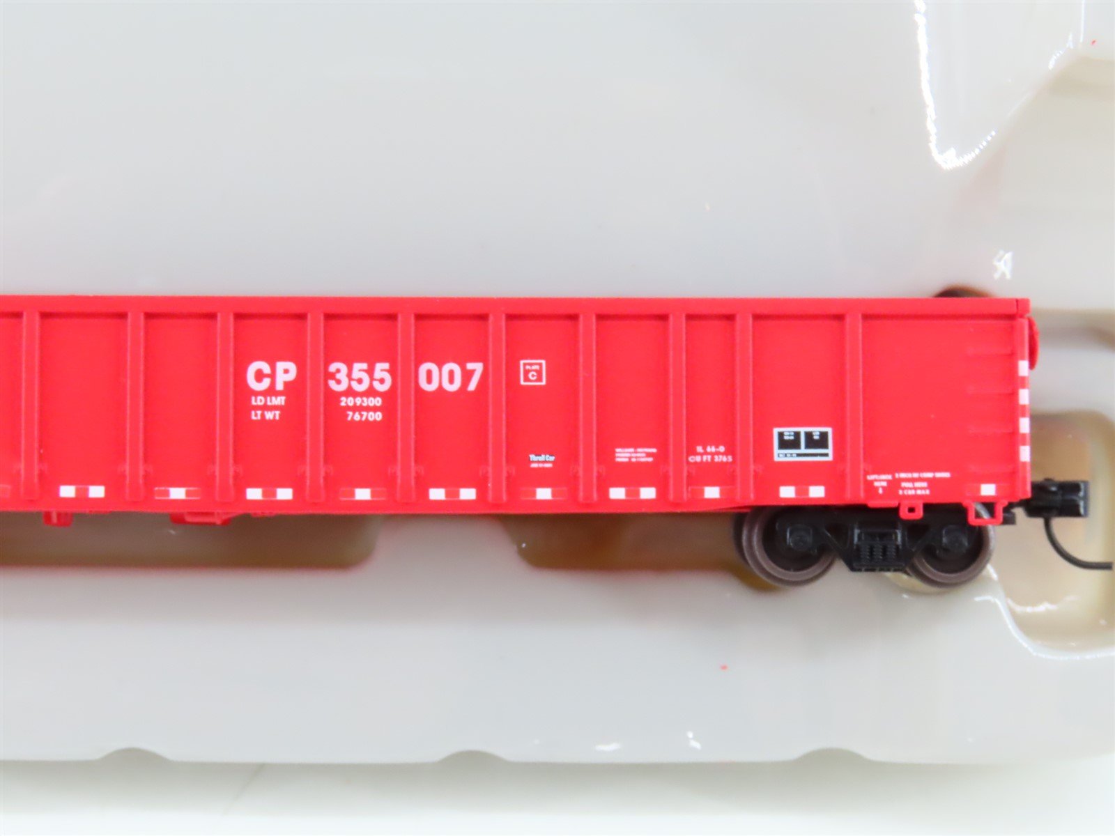 N Scale ExactRail EN-51103-1 CP Canadian Pacific Thrall Gondola #355007