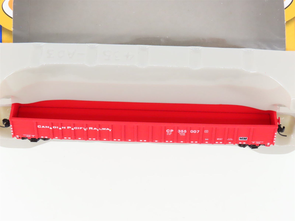 N Scale ExactRail EN-51103-1 CP Canadian Pacific Thrall Gondola #355007