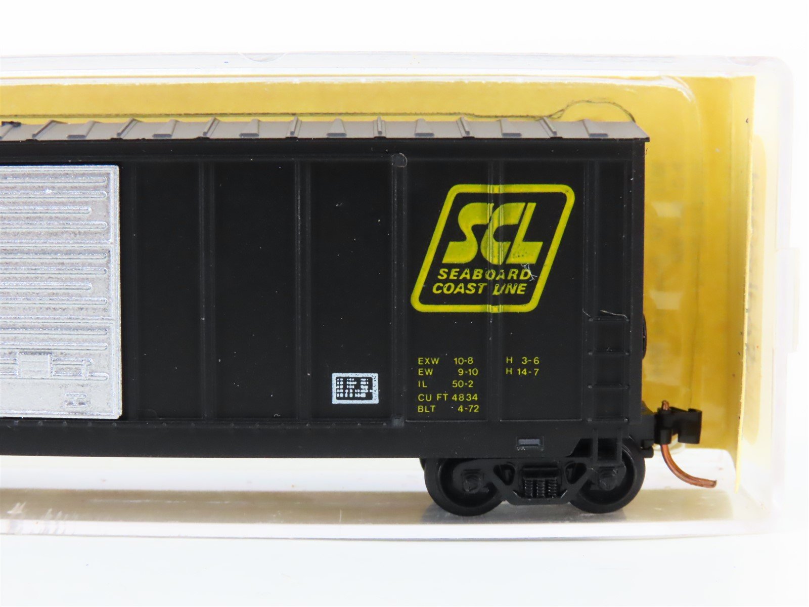 N Scale Roundhouse 8124 SCL Seaboard Coast Line Box Car #5302