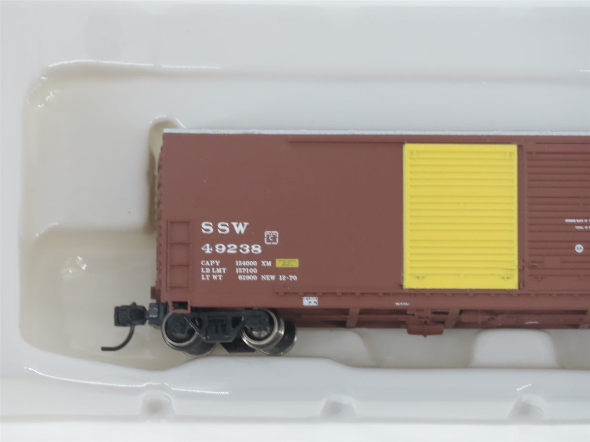N Scale ExactRail EN-50806-5 SSW Cotton Belt Double Door Box Car #49238