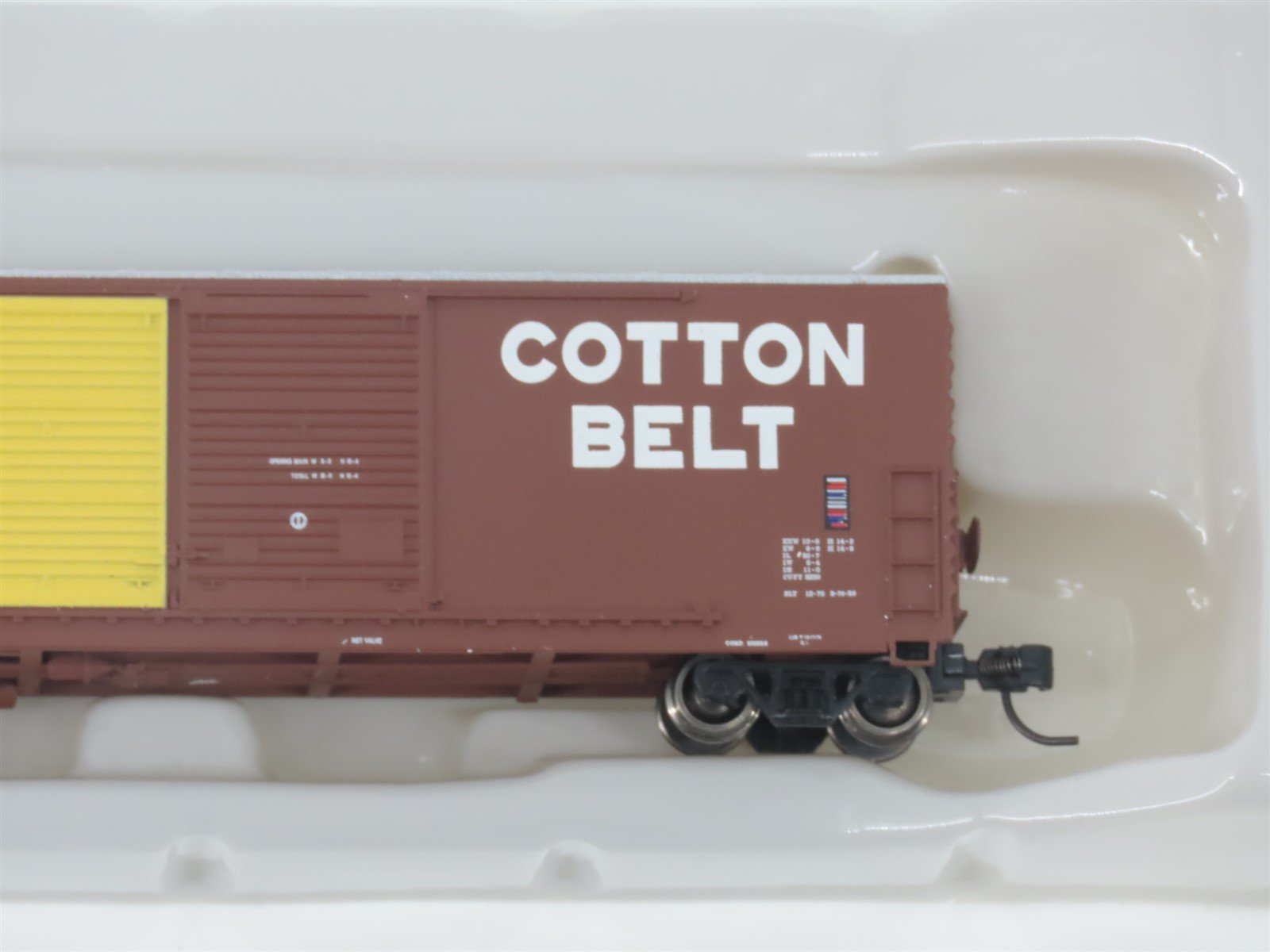N Scale ExactRail EN-50806-5 SSW Cotton Belt Double Door Box Car #49238