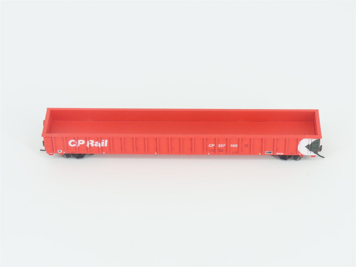 N Scale ExactRail EN-51501-3 CP Rail Canadian Pacific 65&#39; Mill Gondola #337195