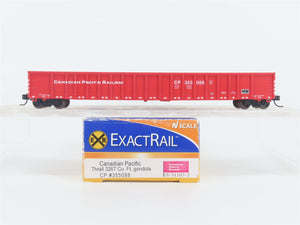 N Scale ExactRail EN-51103-3 CP Canadian Pacific Railway Thrall Gondola #355088