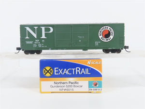 N Scale ExactRail EN-50810-2 NP Northern Pacific Railway Box Car #6015
