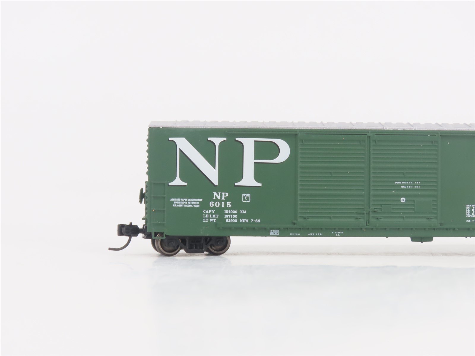 N Scale ExactRail EN-50810-2 NP Northern Pacific Railway Box Car #6015