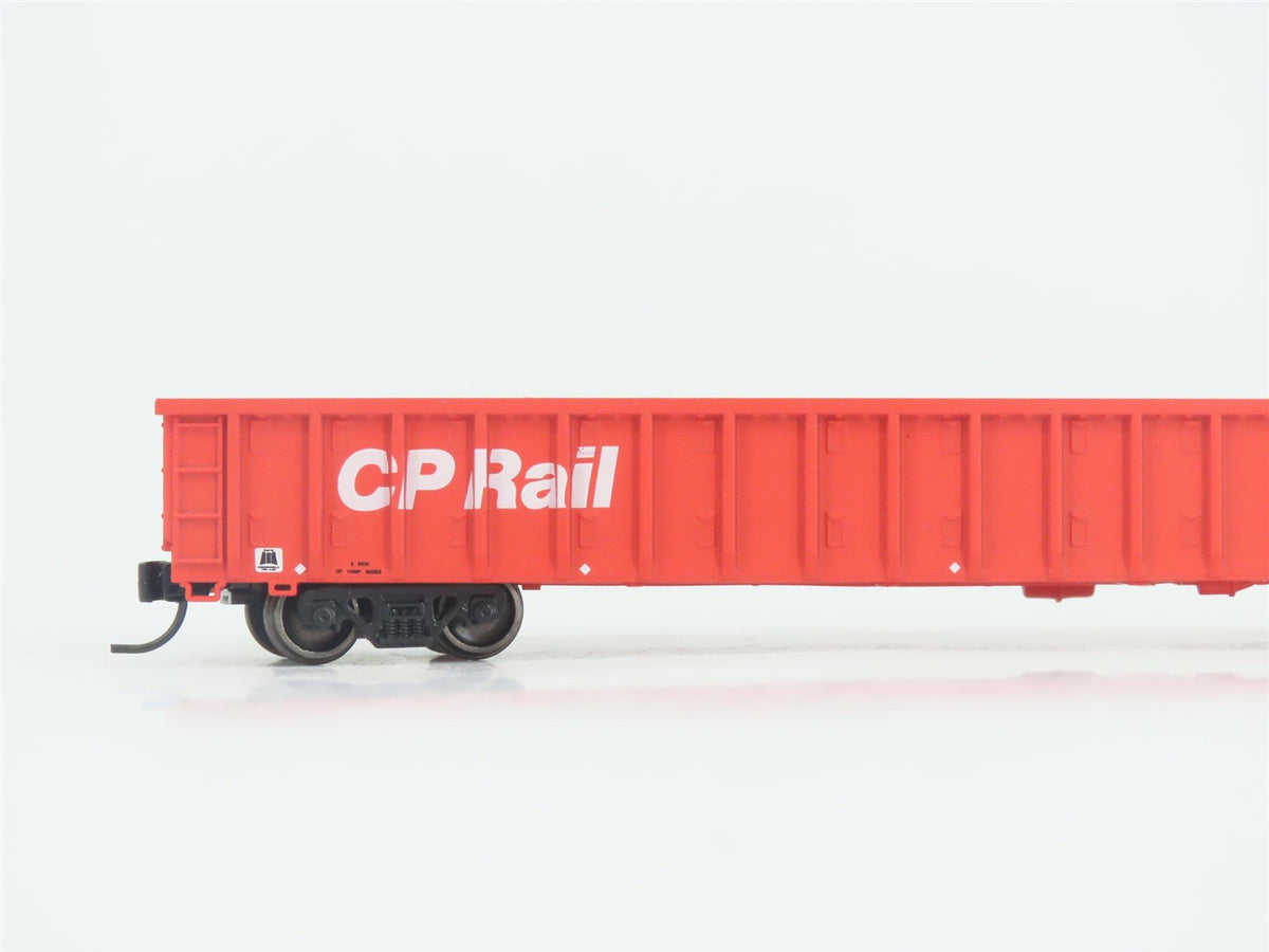N Scale ExactRail EN-51501-1 CP Rail Canadian Pacific 65&#39; Mill Gondola #337186